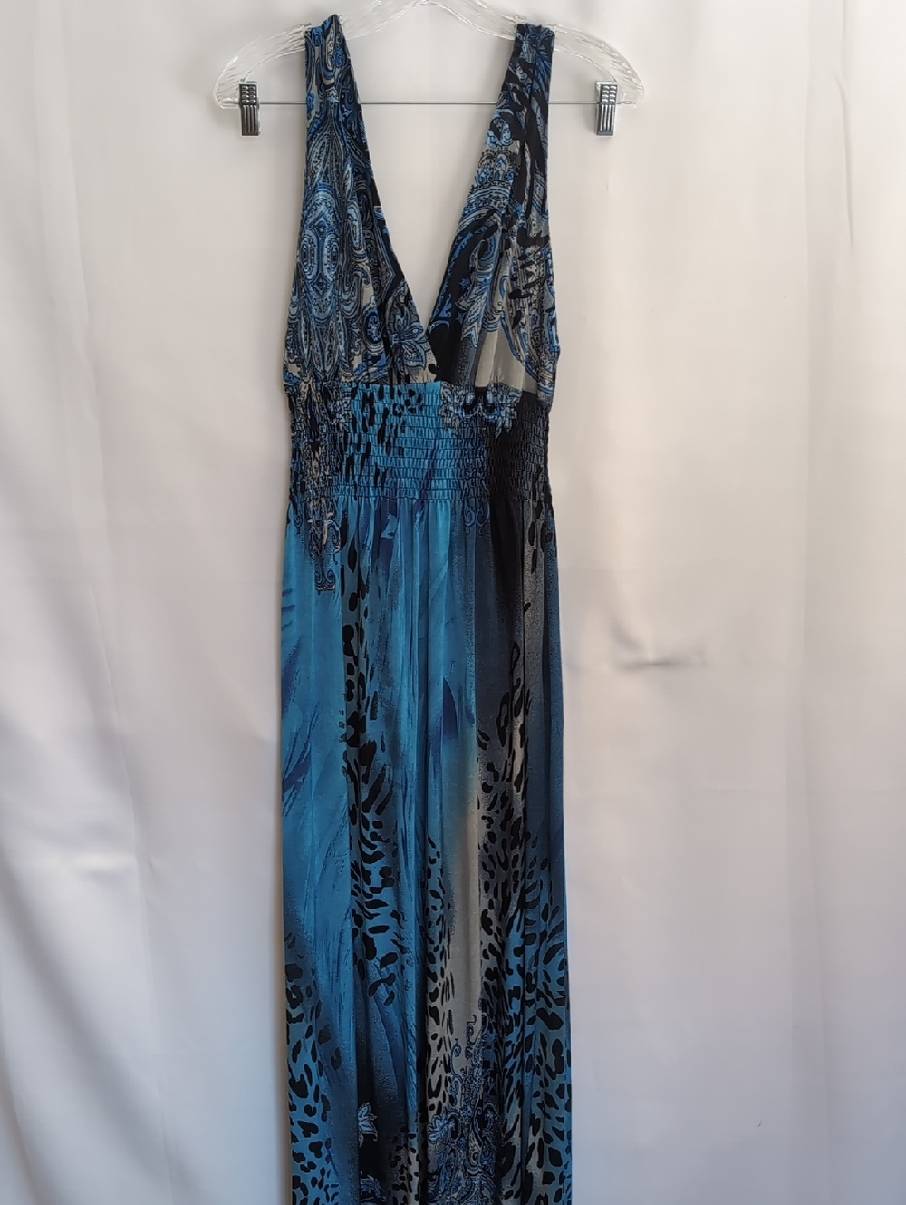 Beautiful Blue Maxi Dress